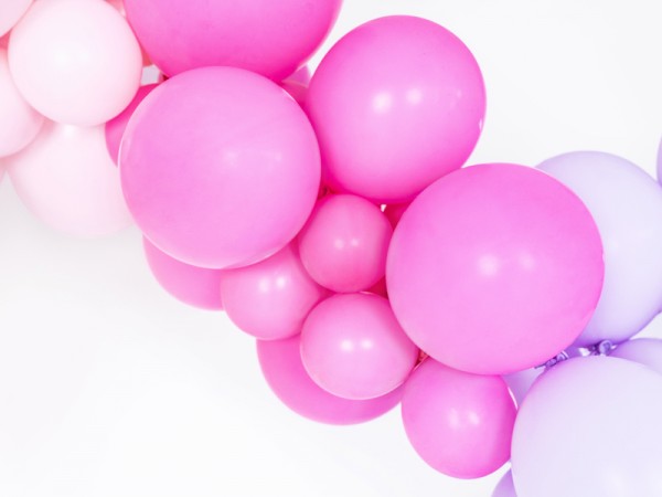 10 balonów Partylover fuksja 27cm 2