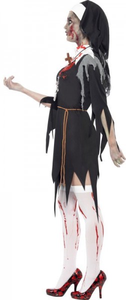 Bloody Zombie Nun Costume 3