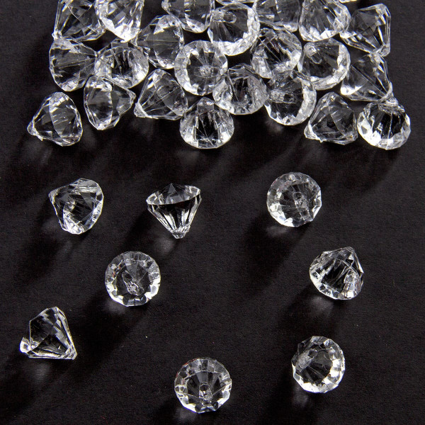28g scatter dekoration diamant form 12mm