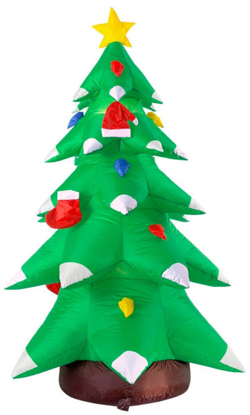 Green luminous Christmas tree Premium