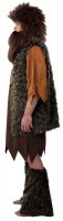 Preview: Long stone age fur vest for adults
