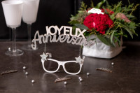 Silver Anniversaire Étoile glasses