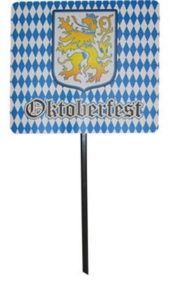 Panneau Oktoberfest bavarois 65cm