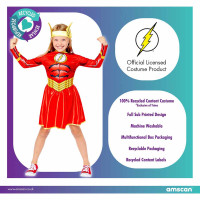 Anteprima: Il costume da bambina Flash Girl riciclato