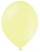 Oversigt: 100 feststjerner balloner pastellgul 30 cm
