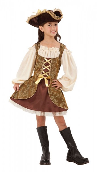 Disfraz infantil de pirata Selina