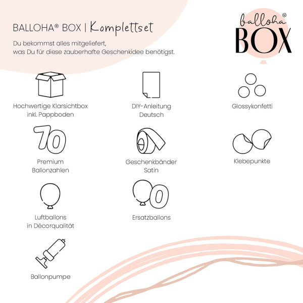 Balloha XL Geschenkbox DIY Boho Chic 70 4