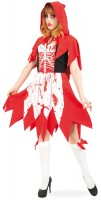 Vista previa: Disfraz de Pesadilla Caperucita Roja para mujer