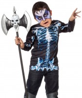 Preview: Horror Skeleton Bony Kids Shirt