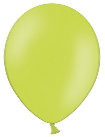 20 ballons étoiles de fête mai vert 27cm