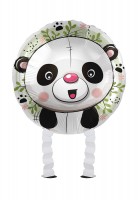 Globo foil pequeño panda Airwalker 43cm