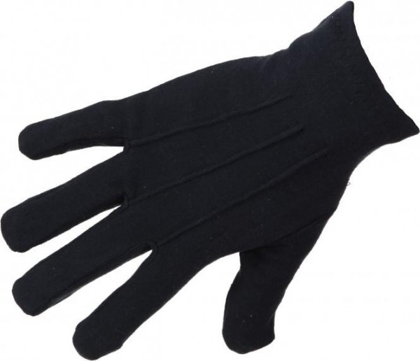 Klasyczne czarne rękawiczki