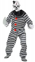 Vorschau: Horror Zirkus Clown Kostüm für Herren