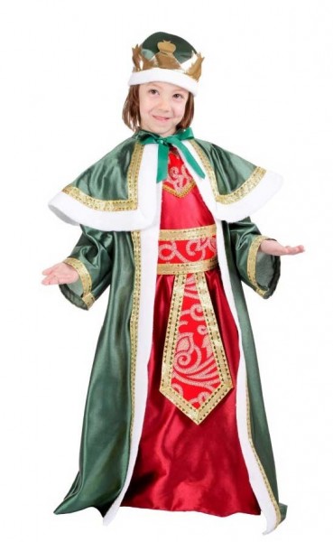 Kaspar kongelig kostum til børn