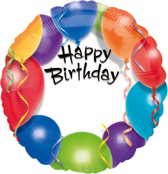 Customizable birthday balloon