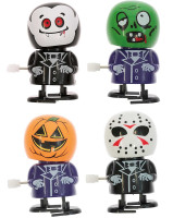 4 Halloween monsters to wind up 6cm