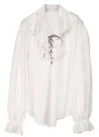 Preview: White pirate blouse for women