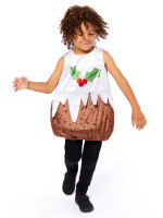 Christmas pudding costume for children