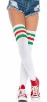 Sporty overknee stockings