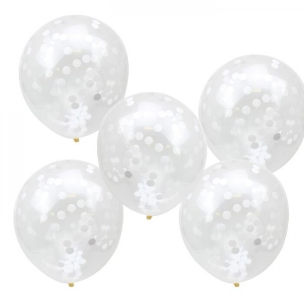 5 Landliebe Hochzeit Luftballons 30cm