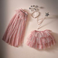 Förhandsgranskning: Star fairy princess cape rosa deluxe