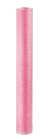 Organza stof op rol roze 38cm x 9m 2