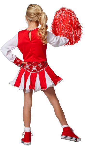 Star Team Cheerleader Child Costume 3