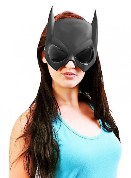 Batgirl glasses with half mask