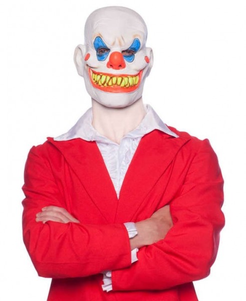 Maschera da clown horror ridente
