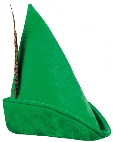 Zielona czapka elfa drewna 2