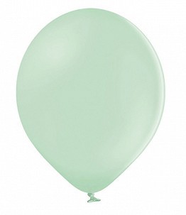 100 party star balloons pistachio 23cm