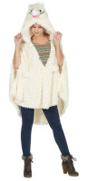 Preview: Llama Alpaca poncho for adults