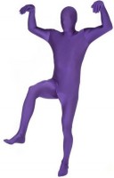 Widok: Błyszczący Morphsuit Purple