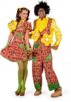 Preview: Blooming wallflower ladies costume