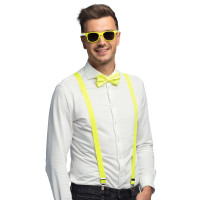 Preview: Party set 3 pieces neon yellow