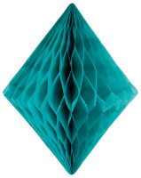 Honeycomb diamond turquoise 30cm