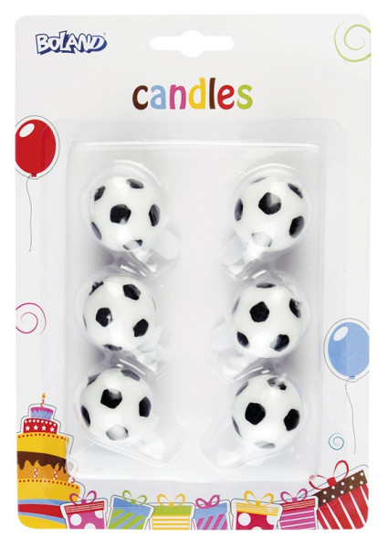 6 candles soccer star