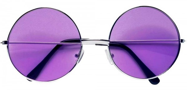 Hippie glasses John purple