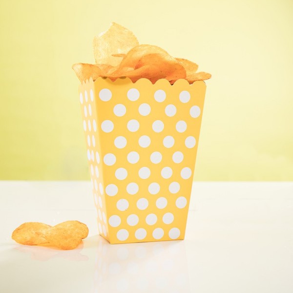 Snack Box Lucy Yellow Dotted 8 pieces 2