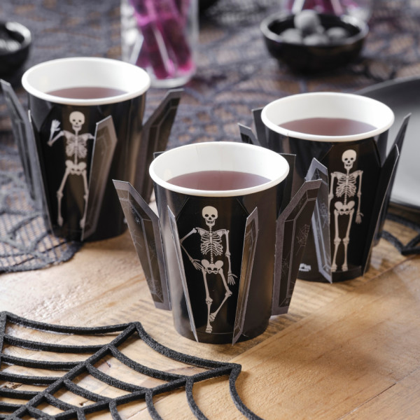 Paper Cups Fold out Coffin