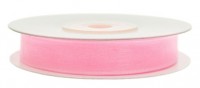 Preview: 25m gift ribbon light pink chiffon look
