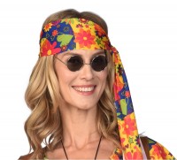Schwarze Hippie Brille Sonja