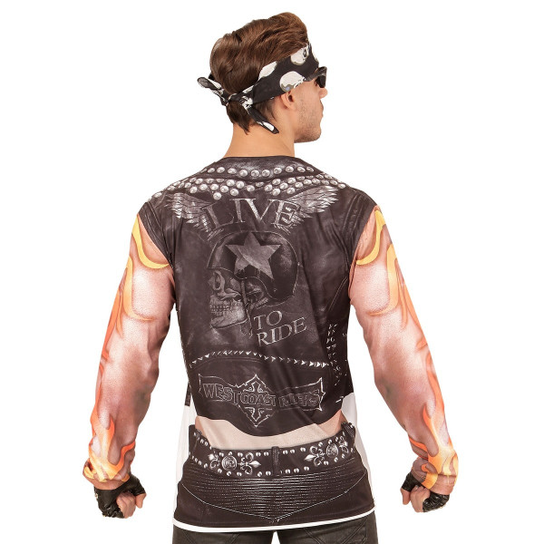 Biker bad boy 3D-shirt