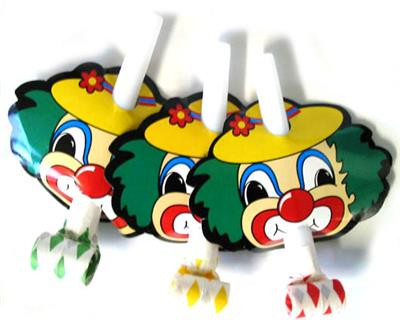 3 clown luftstammar