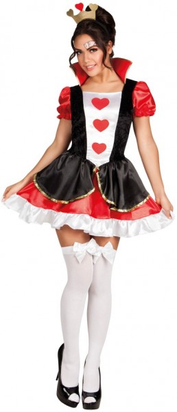 Queen of hearts Elisa miniklänning