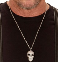Preview: Necklace Skull Silver
