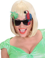 Holiday party glasögon papegoja