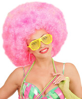 Preview: Neon pink party hoop earrings