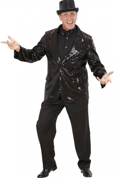 Black Dancing Star sequin jacket