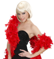 Preview: Red feather boa 180cm